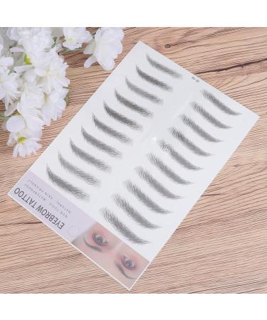 2pi ces Sourcils Artificiels Autocollants Transfert pour Sourcils Naturels Imitation Poils pour Hommes Femmes Type Noir - Buy Online on GoSupps.com