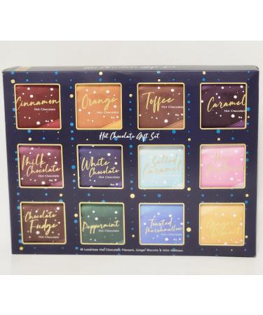 Hot Chocolate Original Flavours Gift Box Selection 12pk Christmas EVE Malt Drink Mix - Buy Online on GoSupps.com