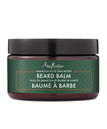 Shea Moisture Beard Balm men's grooming product for dry skin Maracuja Oil & Shea Butter organic and fair trade 113 g