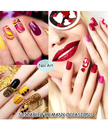 2 Pairs Women's Anti-UV Fingerless Gel Manicure Gloves - Black Hand Protection for Nail Design & Drying - One Size - Buy Online on GoSupps.com