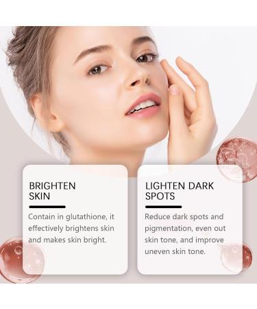  homomdy Glutathione Serum with 20 000ppm Glutathione Emollient & Skin Whitening Revitalizing Complexion Unified Complexion Enhancing Elasticity Deep Hydration (2pcs) - Buy Online on GoSupps.com