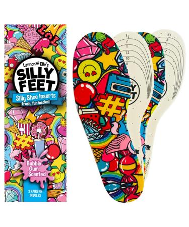 Kids Insoles for Shoes | Child Replacement Shoe Insoles for Kids Shoe Inserts for Kids or Sole Inserts for Children & Toddler Size 2 Pairs Kids Shoe Insoles Cut to Fit Soft Foam Gel (Bubble Gum) - Buy Online on GoSupps.com