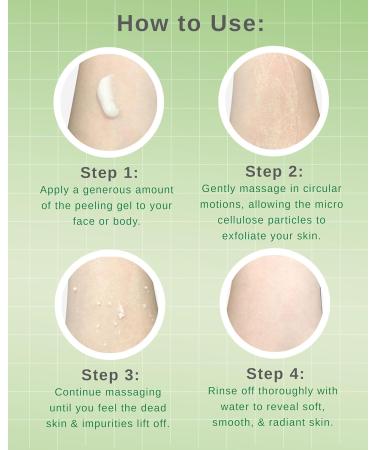  THE ORCHID SKIN ORCHID FLOWER APPLE SOFT PEELING GEL 4.1 oz peeling gel for face face scrub face exfoliator - Buy Online on GoSupps.com