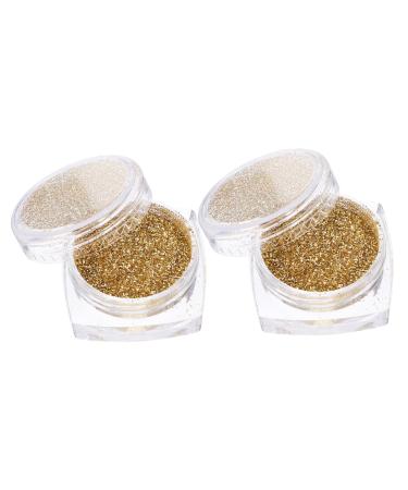 Ipetboom Loose Eyeshadow Glitter 2pcs Glitter Eyeshadow Loose Eyeshadow Platinum Eyeshadow Eye Shadow Loose Pigment Eyeshadow The Face Set Highlighter