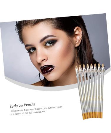 Mikinona Makeup Pen 8pcs Pen Brighten Pencils Girls with Eyeliner Eyebrow Sharpener -in- Pencil Women Strokes Tool Make Up Pen - Buy Online on GoSupps.com