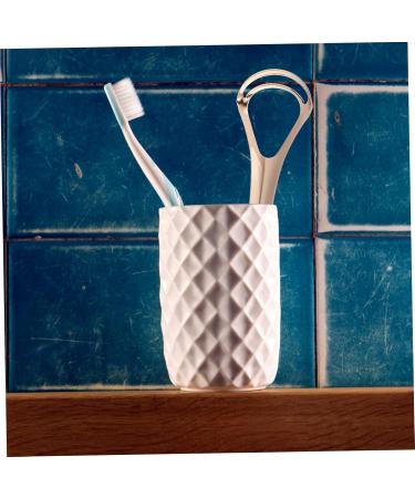 Buy FRCOLOR 8 Pcs Stainless Steel Tongue Brush - Household Oral Care Tools for Fresh Breath - Buy Online on GoSupps.com