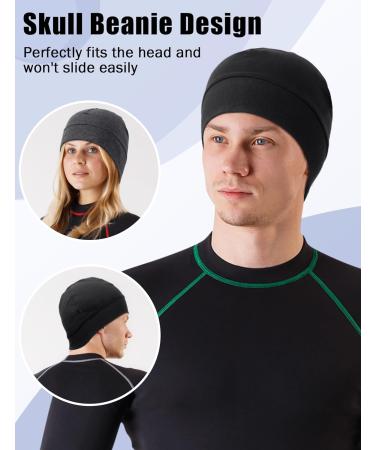 MELLIEX 2 Pack Cycling Cap - Under Helmet Cotton Skull Cap for Men & Women | Multifunctional Winter Hat & Helmet Lining - Buy Online on GoSupps.com