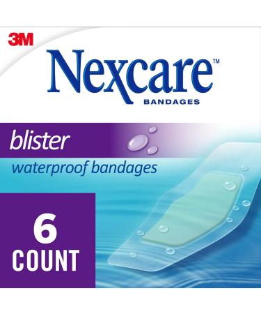 Nexcare Blister Waterproof Bandage 6 - Ultimate Protection for Blisters | Fast International Shipping - Buy Online on GoSupps.com