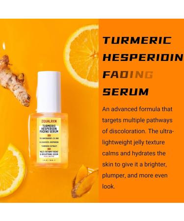 Turmeric Hesperidin Fading Serum | Dark Spot Corrector & Brightening Face Serum | Hydration & Redness Relief with Niacinamide & NAG - Buy Online on GoSupps.com