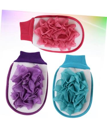 FOMIYES 6 Pcs Spa Gloves & Exfoliating Body Scrub Mesh Pouf - Comfortable Shower Ball & Gauntlet Mittens for Ultimate Bath Experience - Buy Online on GoSupps.com