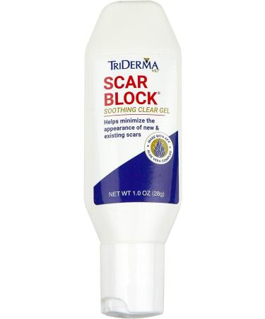 TriDerma Scar Block Clear Gel - Soothing Treatment for Scars - Buy Online on GoSupps.com