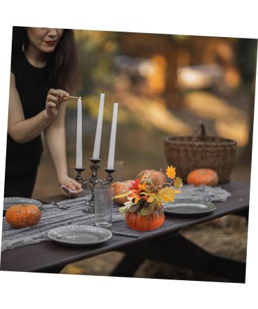 Zerodeko 9 Pcs Halloween Pumpkins Statue Pumpkin Decoration Artificial Pumpkins Bulk Artificial Gourd Pumpkin Flowers Ornament Halloween Pumpkins Decoration Realistic Mix Flower Arrangement As Shownx3pcs Mx3pcs - Buy Online on GoSupps.com