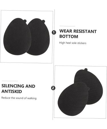 40 Pcs Cowhells Anti-Slip Shoe Insoles | Cushion Forefoot Pads - Half Insoles Black (9x6.5cm - Buy Online on GoSupps.com