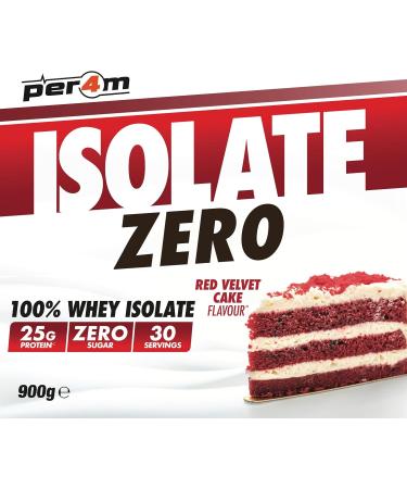  per4m Per4m Isolate Zero Red Velvet Cake 900g - Buy Online on GoSupps.com