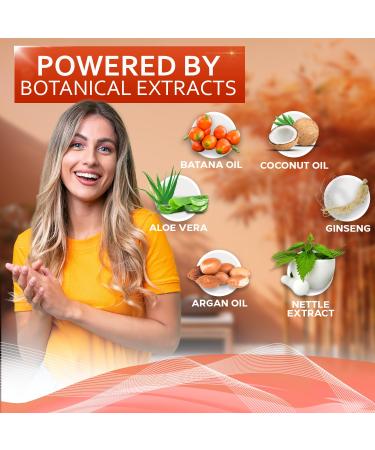 Batana Oil Shampoo & Conditioner Set | Thickening Hair Care for Men & Women | Sulfate Free Biotin & Keratin for Volumizing Fine Hair - Buy Online on GoSupps.com