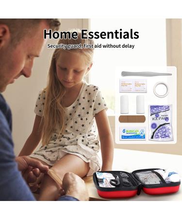 263pcs Waterproof Home Car First Aid Kit - Essential for Camping, Travel, Office, Boat, Sports, Businesses, Hiking - Emergency Survival (PUMIER) - Buy Online on GoSupps.com