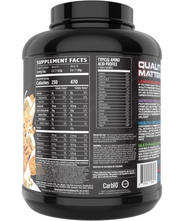 VMI Sports Major Mass Lean Mass Gainer | Protein Powder for Muscle Gain | Weight Gainer for Men & Women | Cinnamon Crunch | 4 Pounds - Buy Online on GoSupps.com