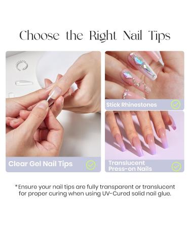 Buy Tipex UV Gel Nail Glue - 30g Strong Adhesive for Long-Lasting Acrylic Nail Tips & Nail Art - Buy Online on GoSupps.com