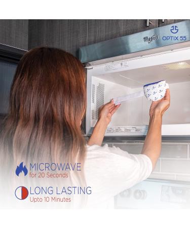 Moist Heat Eye Compress Pad for Dry Eye | Pink Eye, Blepharitis & Stye Relief | Microwavable, Washable & Reusable - Buy Online on GoSupps.com