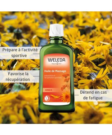 Weleda Arnica Massage Oil 200ml - Natural Pain Relief & Relaxation | International Shipping Available - Buy Online on GoSupps.com