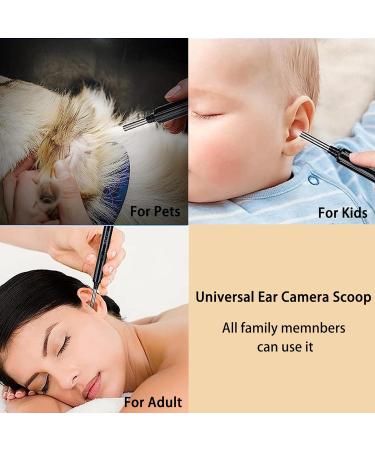 Ear Wax Removal Cleaner Ear Endoscope with LED Lights for Ear Wax Removal Tool Earwax Removal Kit Compatible with iPhone iPad Android (Pack of 2) - Buy Online on GoSupps.com