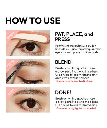 Kiss New York Magic Eyebrow Stamp - Cocoa Brown Eyebrow Powder for Perfect Arches | International Shipping Available - Buy Online on GoSupps.com