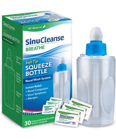 Sinu Cleanse Squeeze Nasal Wash Bottle Kit - Size [insert size] - Buy Online on GoSupps.com