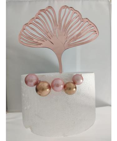 Rose Gold Cake Topper - Buy Online on GoSupps.com