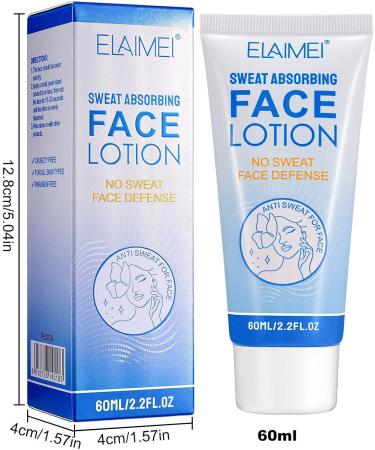 60ml Women Deodorant Lotion Anti-Perspiration Face Lotion Natural Underarm Cream Sweat Portable For Armpits Chest Face - Buy Online on GoSupps.com