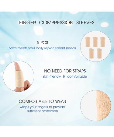 Oval Finger Splint 10-Piece Kit for Finger Support and Straightening - Large Sizes 7-11 - Buy Online on GoSupps.com