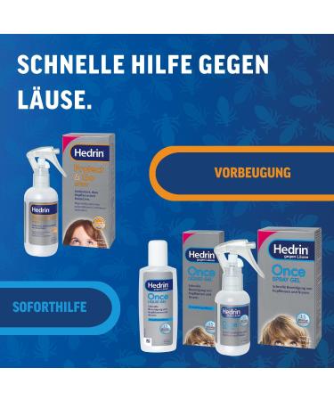 HEDRIN Protect&Go Spray - Clinically Tested Lice Protection Spray - 120 ml - Well Tolerated & Effective Against Infestations - International Shipping Available - Buy Online on GoSupps.com