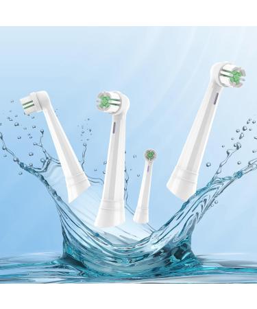 Toothbrush Replacement Heads for Oral-B iO Series - 8 Pack Soft Bristles Compatible with iO 10/9/8/7/6/5/4/3 - Buy Online on GoSupps.com