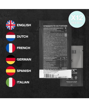  STYRKR STYRKR Endurance Atheletes Approved 90g Carbohydrate Advanced Dual Carb Formula - 12 Packets - Cycling & Running Energy Powder - Buy Online on GoSupps.com