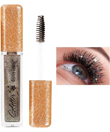 Diamond Mascara 0.21 Oz Waterproof Long Lasting Sparkling Diamond Colorful Mascara - Thick Dazzling Eyelash Makeup for Women Ladies Girls Coatuiyo - Buy Online on GoSupps.com