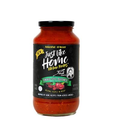 Gluten Free Non-GMO 100% All Natural, Homecrafted Tomato Sauce Just Like Home Kitchen Recipes  Daves Chicago-Style Bolognese 25 oz.
