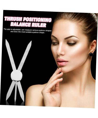 Mipcase 1pc Balance Ruler Eyebrow Positioning Tool Eyebrow Ruler Tool Compass Portable Travel - Buy Online on GoSupps.com