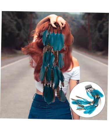 SKISUNO Hair Accessories Party Plume Headbands Bohemian Hair Band Headband Party Props Plume Headbands for Women Party Cosplay Hairbands Women Hair Bands Women Headbands - Buy Online on GoSupps.com