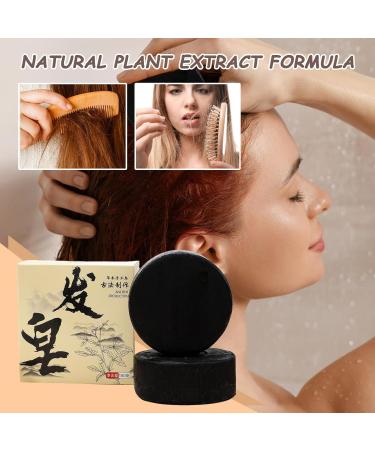 Shampoo Bar Cleansing Soap Natural Shampoo Bar for Dry Oily Mixed Hair Daily Care Men Women Home Travel - Buy Online on GoSupps.com