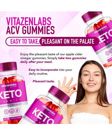 Buy Vitazen Labs Keto Gummies (2 Pack) - Keto & Apple Cider Vinegar Gummies for 2 Months Supply | International Shipping - Buy Online on GoSupps.com