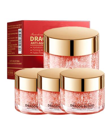 4 Dragon Blood Facial Cream 50g Dragon Cream Dragon Blood Cream Retinol Cream Dragons Blood Easy Cream Day and Night Moisturizing Firming Anti Wrinkles Retinol Placenta Cream for All Skin Type