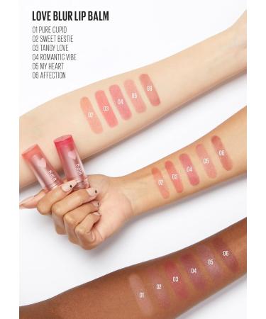 Kaja Love Blur Lip Balm - 04 Romantic Vibe | Soft & Comfort Semi-Matte Blurring Daily Color Lip Balm | Shea Butter, Avocado Oil, Citrus Unshiu Peel Extract, Vitamin E Infused, Beauty Gift, 4g/0.14oz. - Buy Online on GoSupps.com