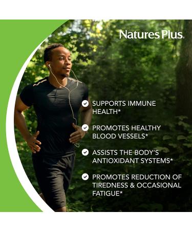 Nature's Plus Vitamin C 1000 mg - 180 Tablets for Immune Support & Antioxidant Boost - Buy Online on GoSupps.com