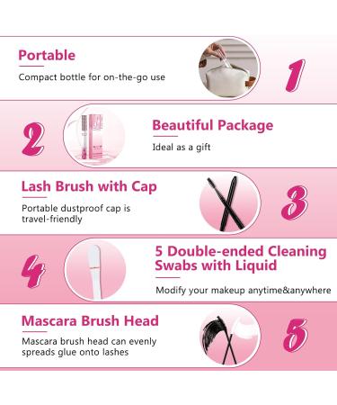 Cluster Lash Glue 10ml Black | Super Strong Hold 48 Hours | Waterproof & Latex-Free - Buy Online on GoSupps.com