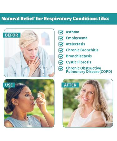 Mucus Clearing Device & Air Physio Lung Exerciser - Breathing Aid Expands Airway to Loosen Relief Mucus Adsorption Mucus Remover Adjustable air Vent (OPEP) Therapy Method White - Buy Online on GoSupps.com