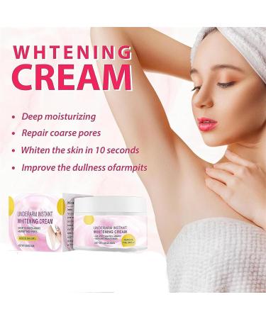 EXQST Underarm Whitening Cream Armpit Whitening Cream Brightening Moisturizing Body Cream Bleaching Cream for Dark Skin and Private Parts - Buy Online on GoSupps.com