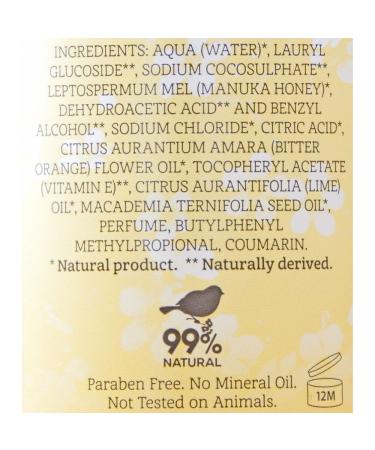Buy Wild Ferns Manuka Honey Shower Gel | Nourishing & Hydrating | International Shipping Available - Buy Online on GoSupps.com