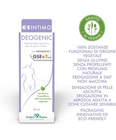 Prodeco Pharma Gse Intimo Deogenic 50 ml - Buy Online on GoSupps.com