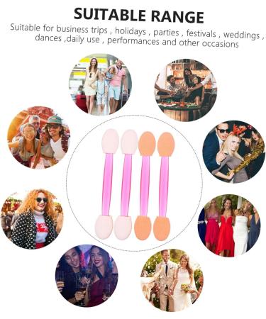 Didiseaon 80pcs Sponge Makeup Stick Eyeshadow Sponge Brush Eye Shadow Sponge Dual Head Eyeshadow Brush Cosmetic Eyeshadow Sponge Eye Shadow Brush Eye Shadow Applicator Eyeshadow Applicator - Buy Online on GoSupps.com