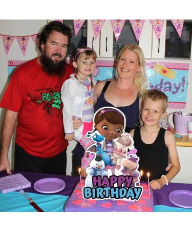 37Pcs Doc McStuffins Party Cake&Cupcake Toppers for Birthday Party Supplies Boys' Theme Birthday Party Decoration - Buy Online on GoSupps.com