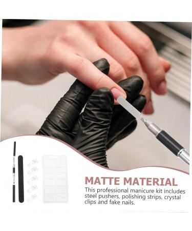 HAPINARY 1 Set Manicure Tools Set Nail Buffer Extension Nail Gel Handy Tools Manicure Extension Molds Nail Tip Clamps Cuticle Extension Kit Car Crystal Nail Piece Plastic - Buy Online on GoSupps.com